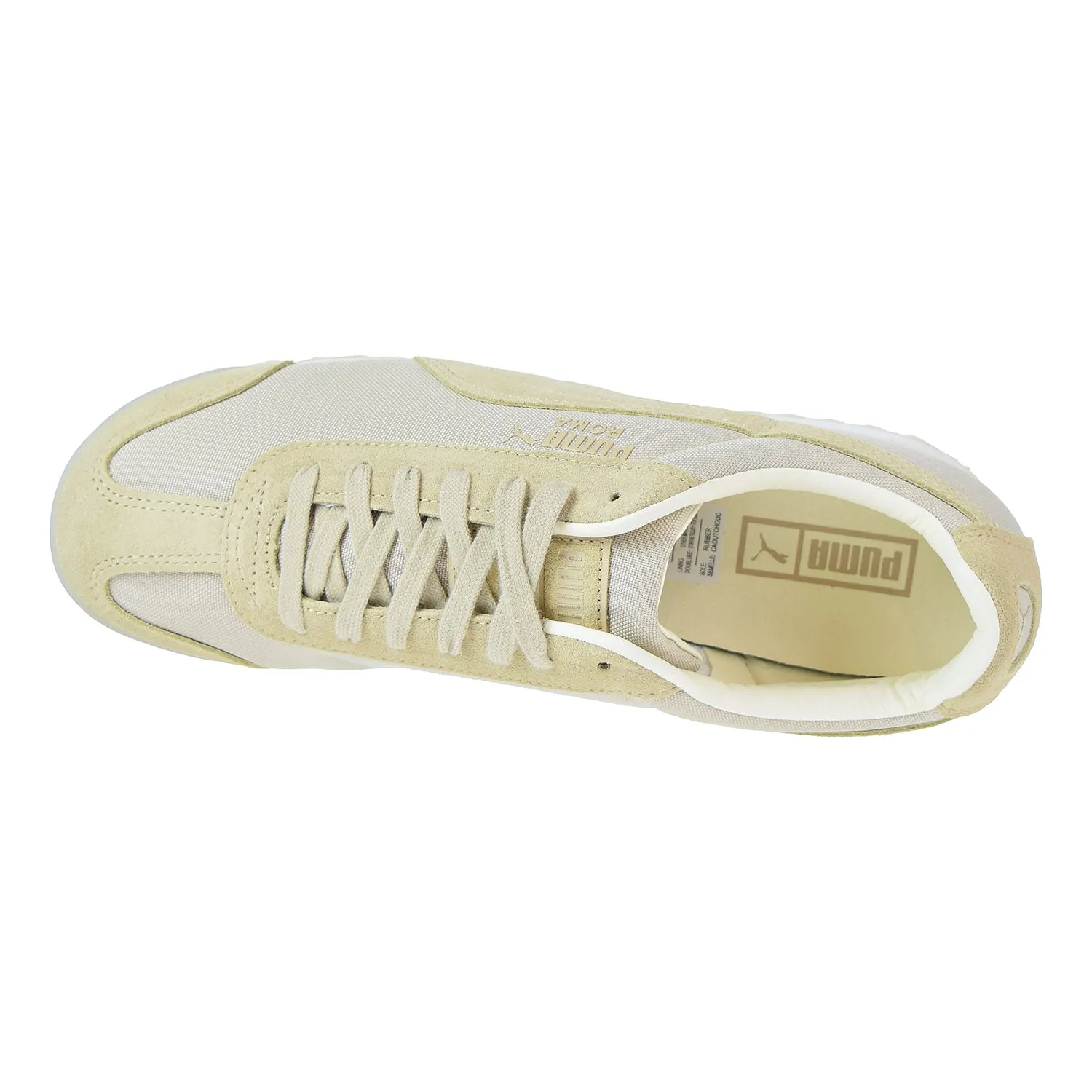 Puma Roma Summer Men's Shoes Pebble/Whisper White