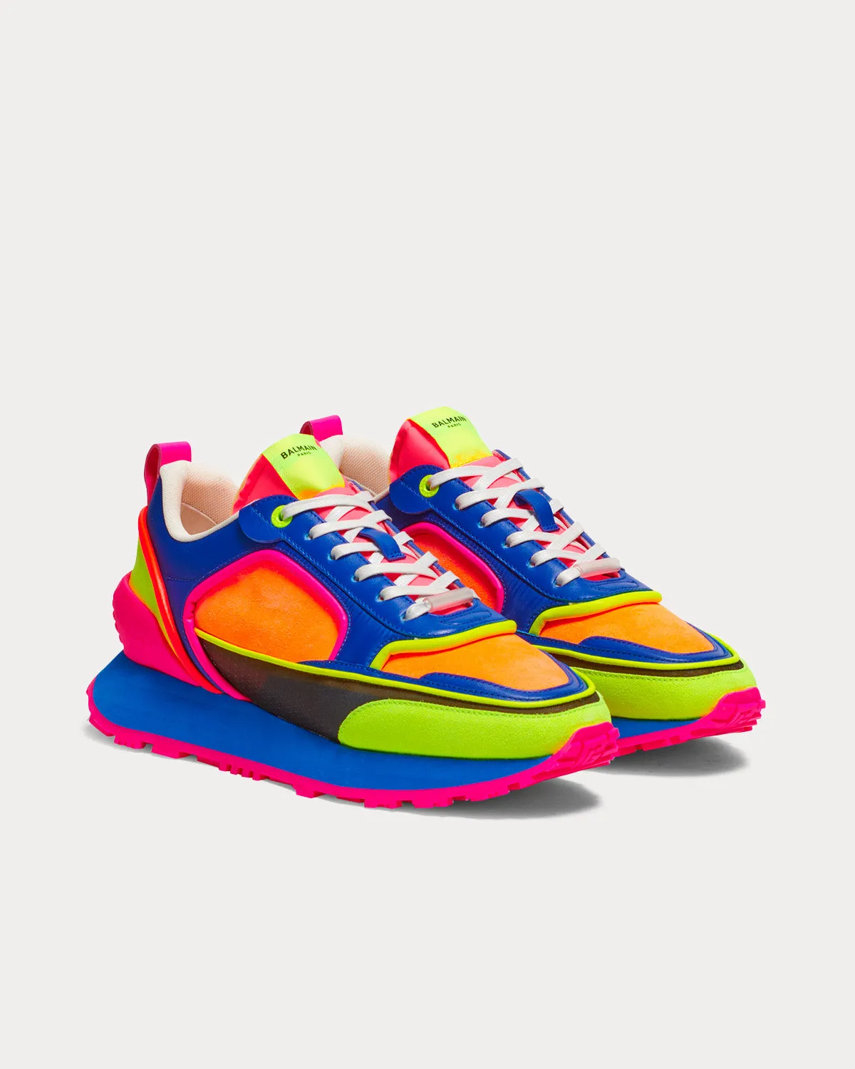 Racer Suede, Mesh & Nylon Multi Low Top Sneakers