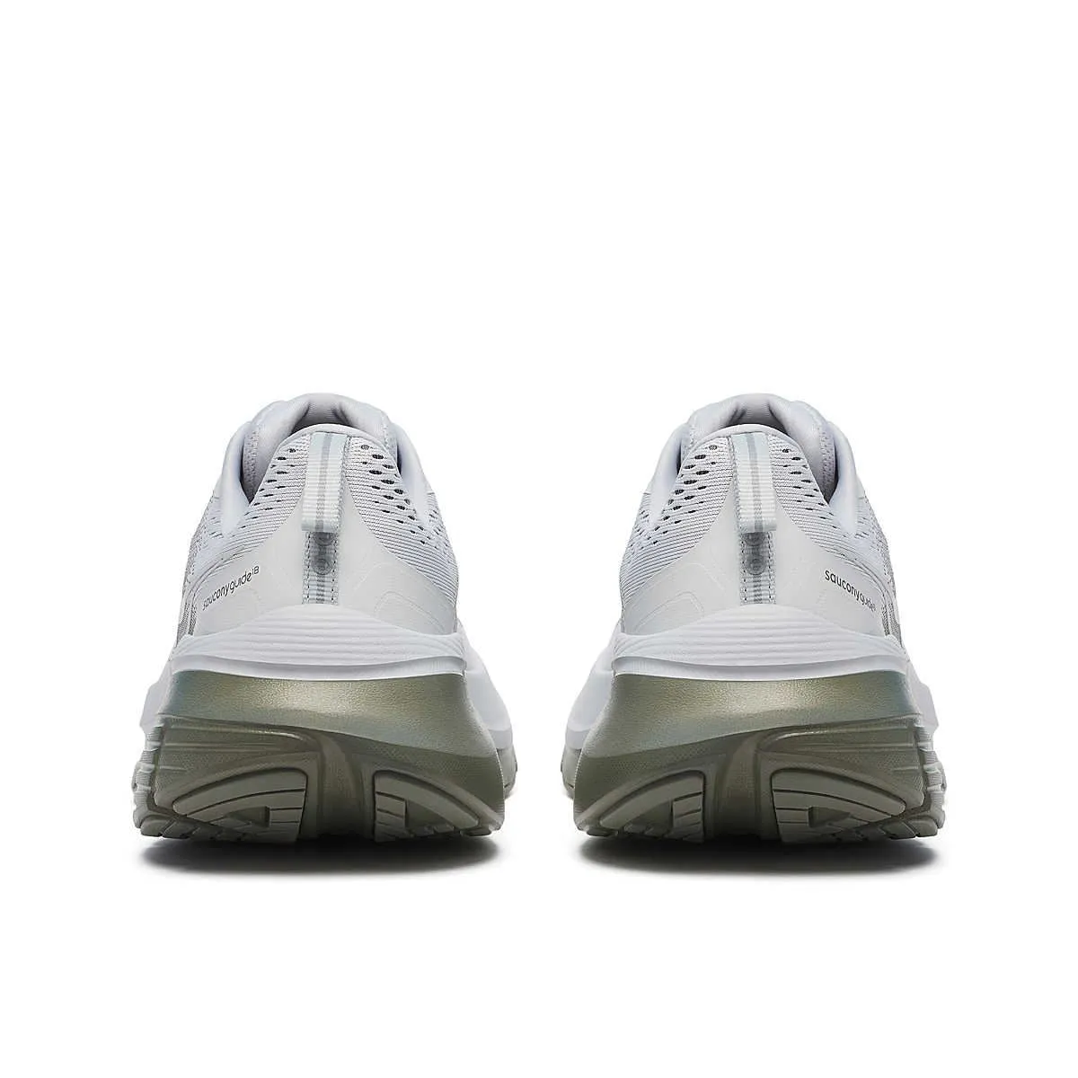 Saucony Guide 18 Men's White/Olive Trainers
