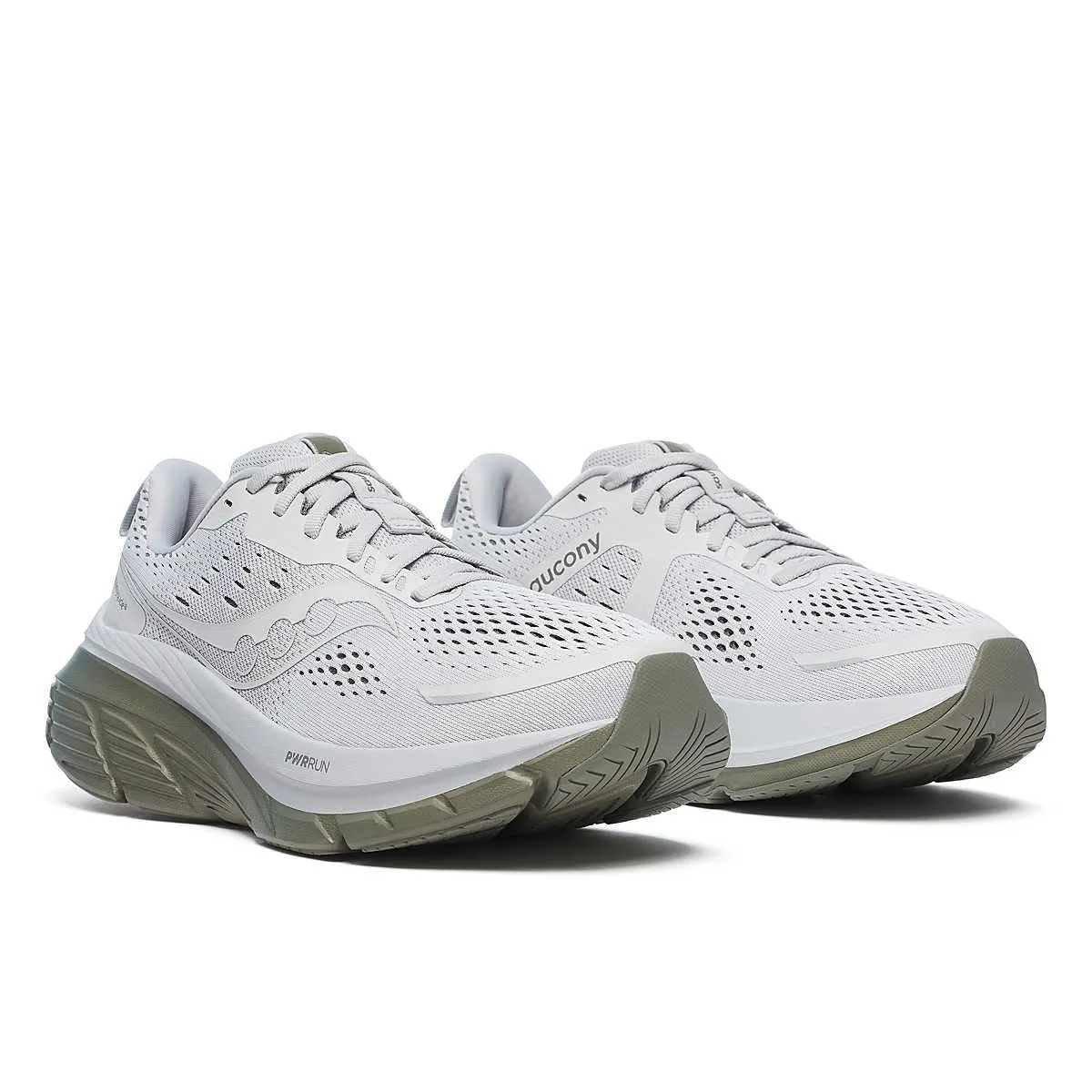 Saucony Guide 18 Men's White/Olive Trainers