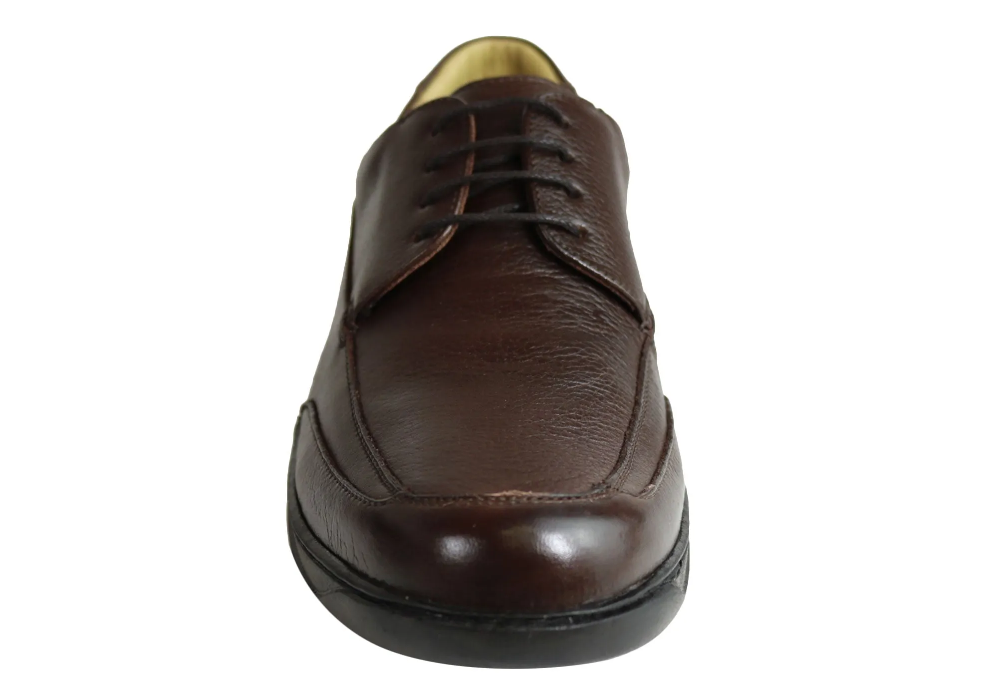 Savelli Angus Mens Comfort Leather Lace Up Shoes Made In Brazil