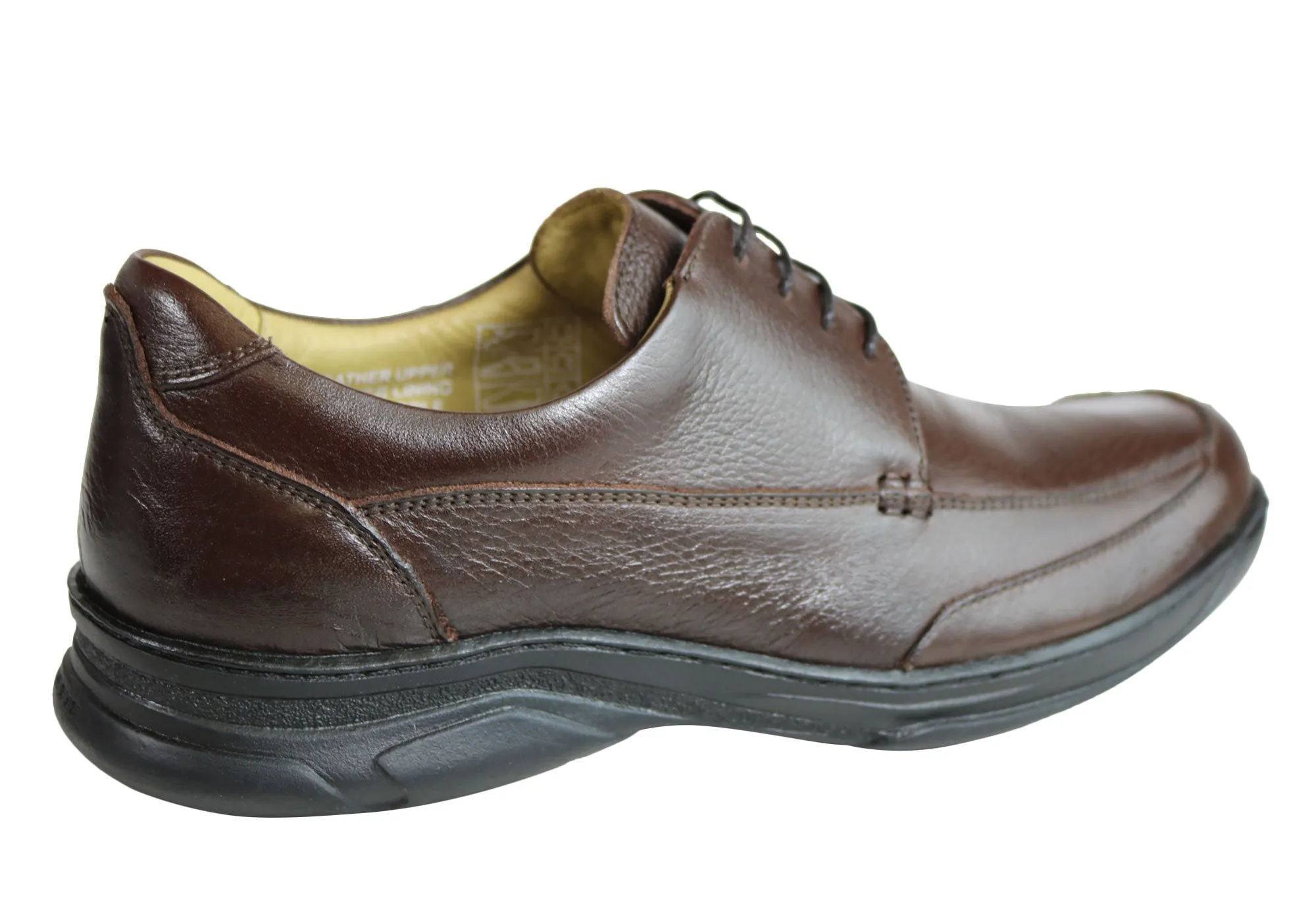 Savelli Angus Mens Comfort Leather Lace Up Shoes Made In Brazil