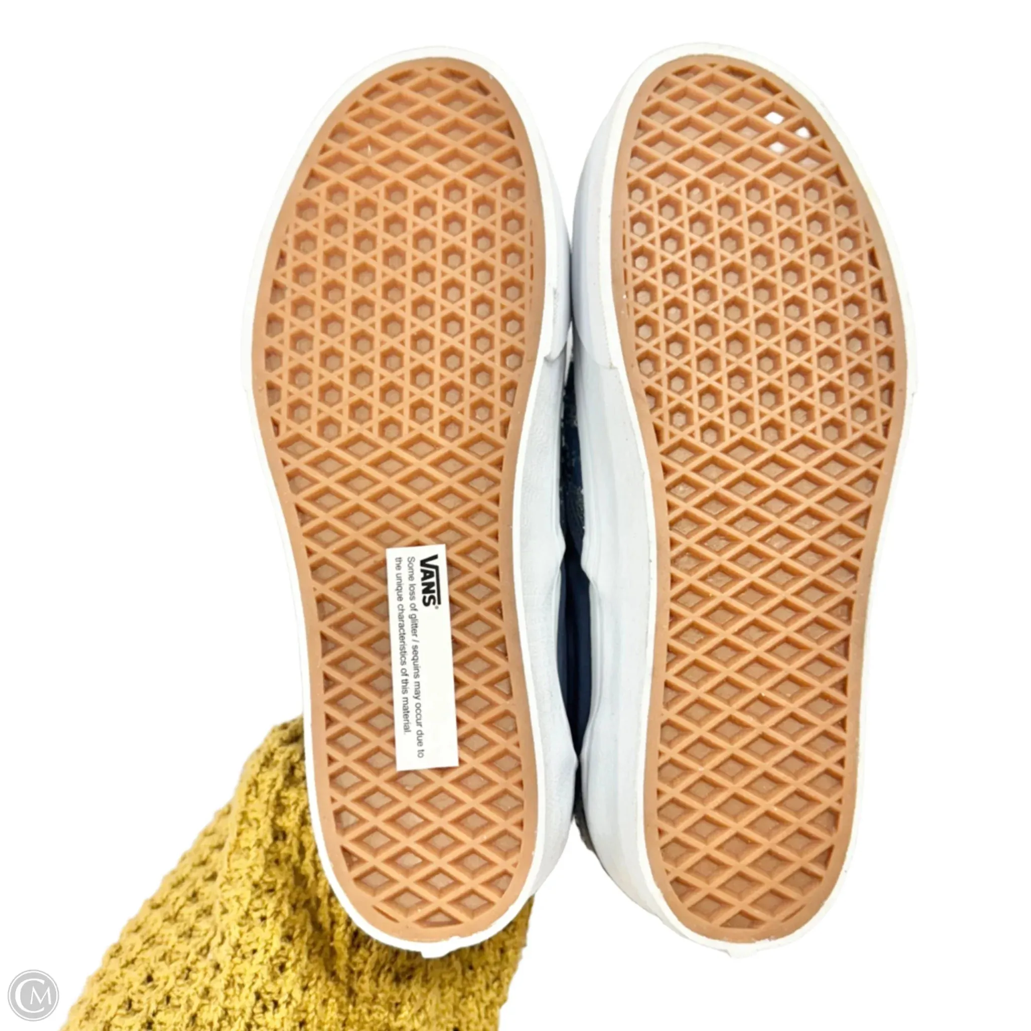 Shoes Sneakers Platform By Vans In Checkered Pattern, Size: 10