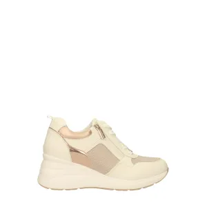 Sneakers con cerniera. Tacco alto 6 cm
