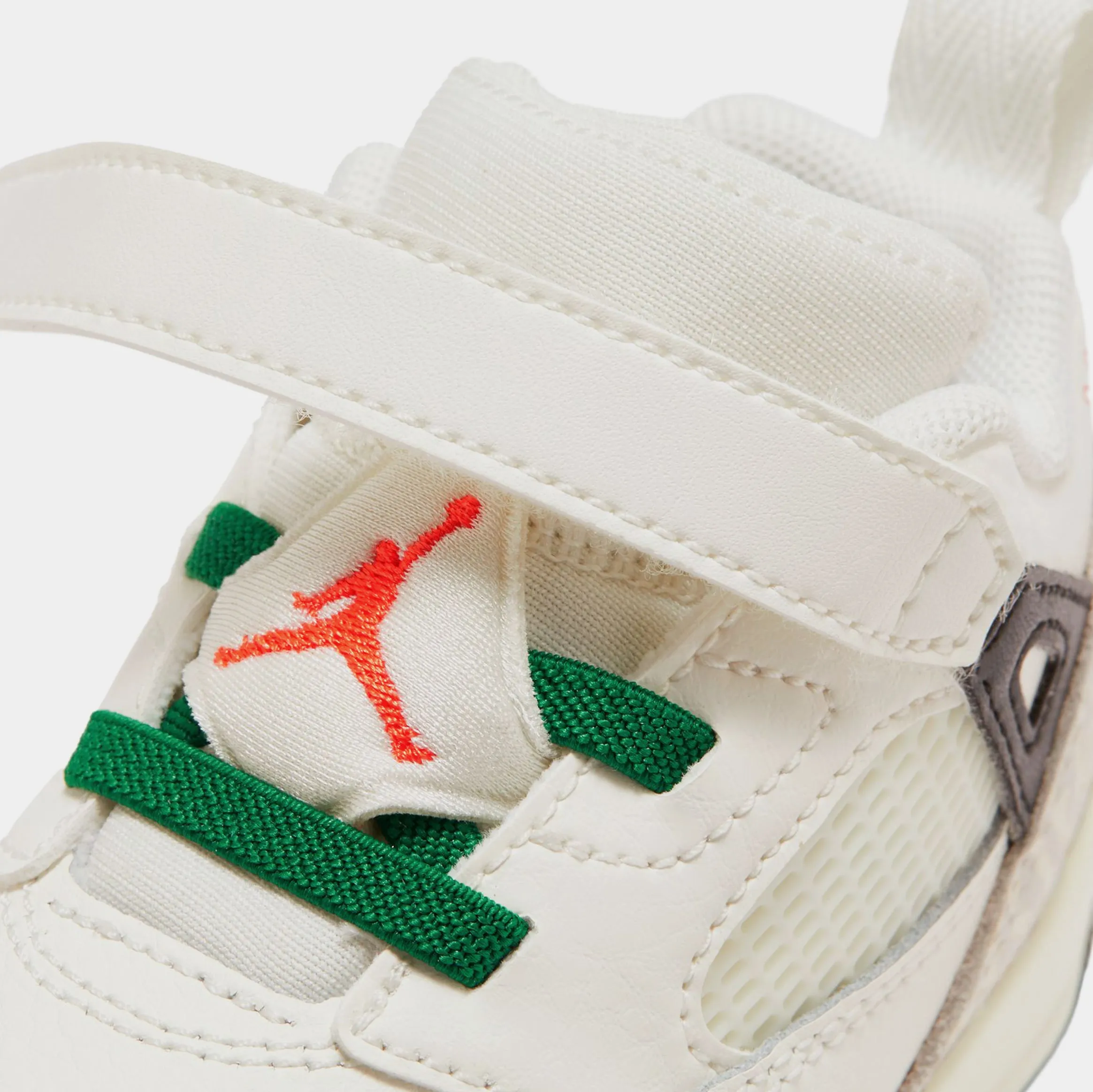 Spizike Low Infant Toddler Lifestyle Shoes (Sail/Black/Pine Green/Orange)