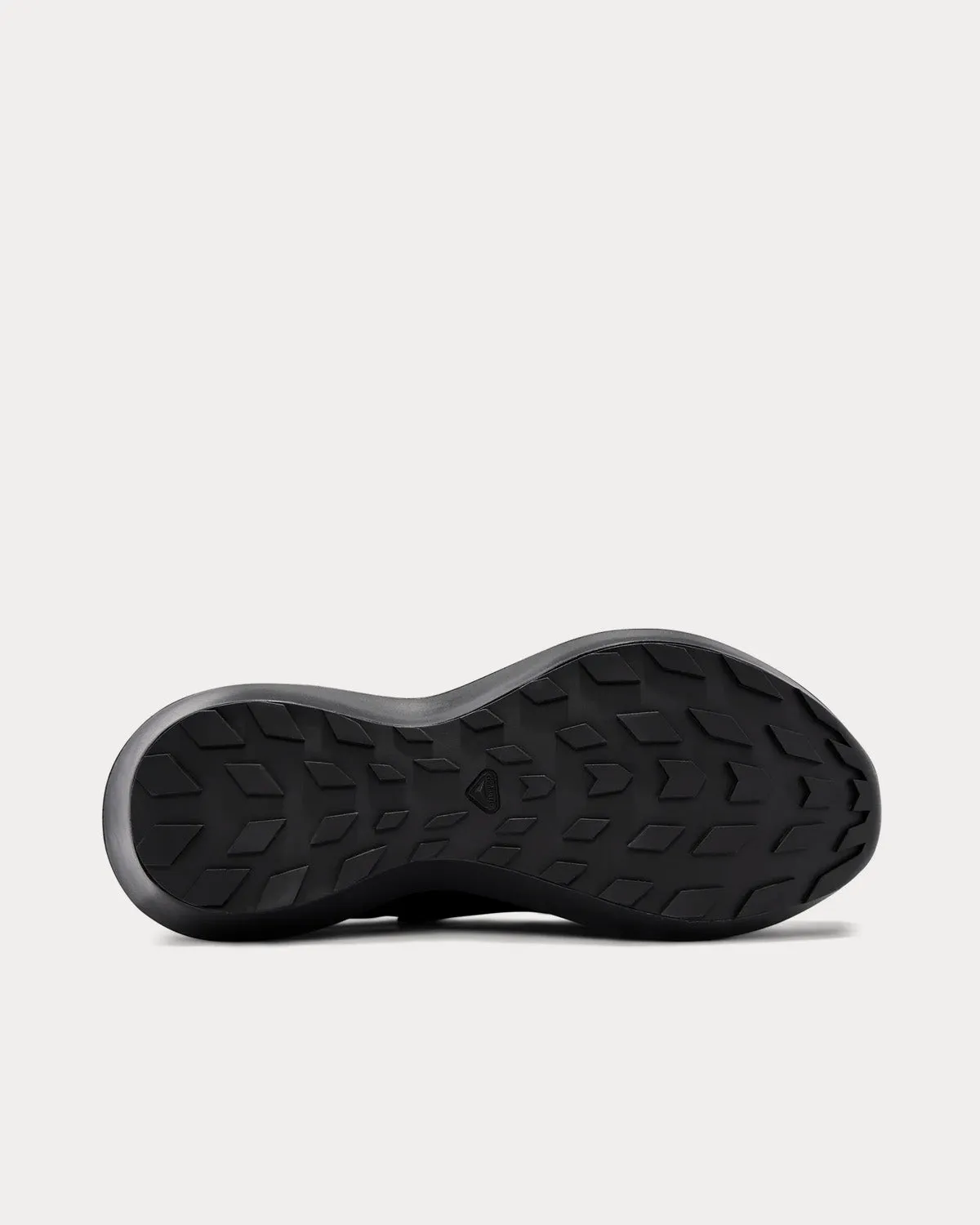 SR811 Platform Leather Black Low Top Sneakers