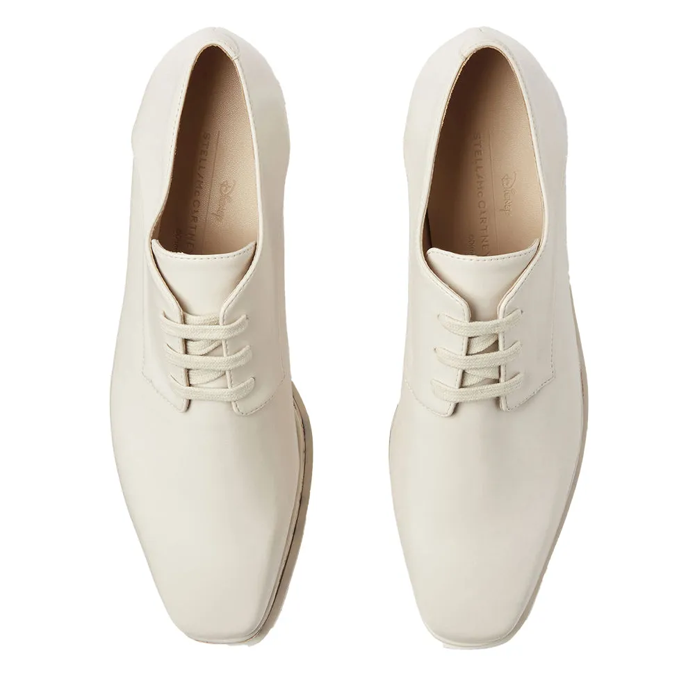 Stella McCartney x Disney Women's 'Mickey' Elyse Platform Wedge Sneaker in Light Ivory