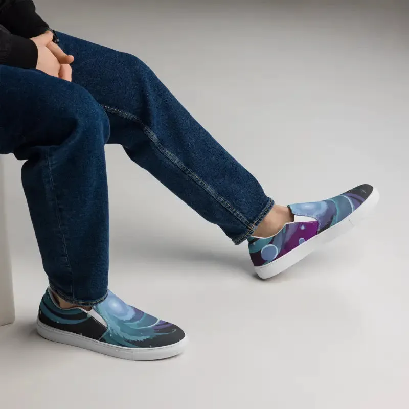 Step Up Men's Slip on Canvas Shoes Uk Europe