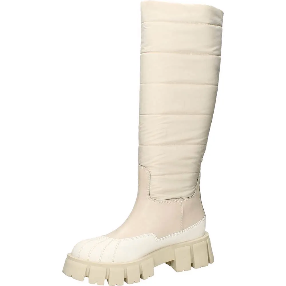 Stivale Lom imbottito beige