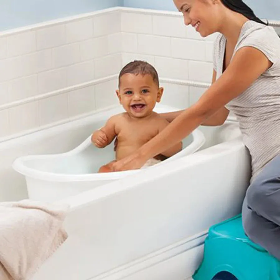 Summer Comfort Height Bath Center With Step Stool