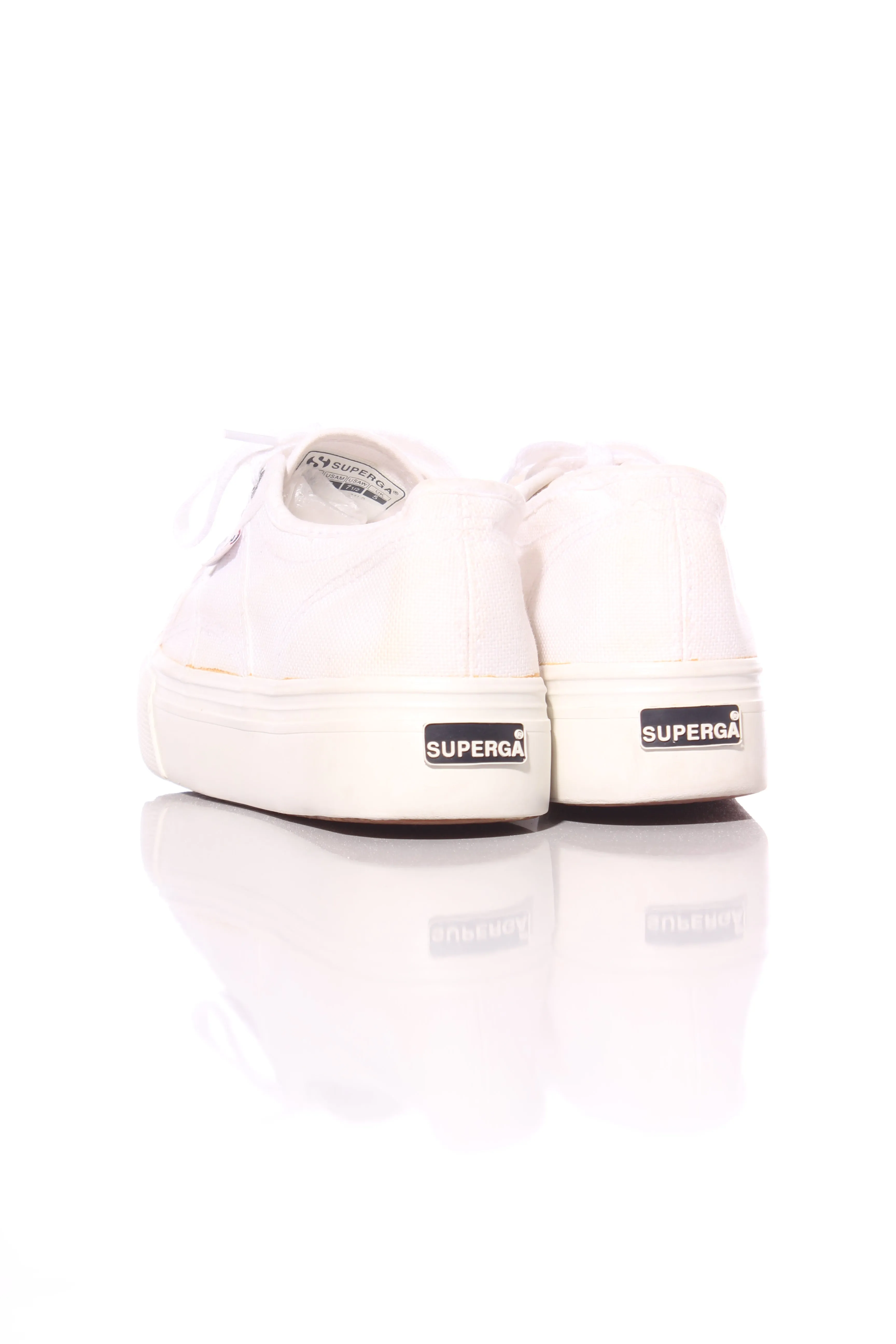 SUPERGA - Platform canvas sneakers! 38