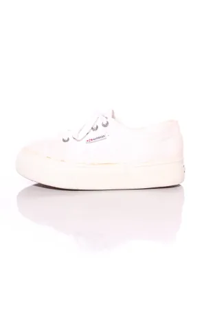 SUPERGA - Platform canvas sneakers! 38