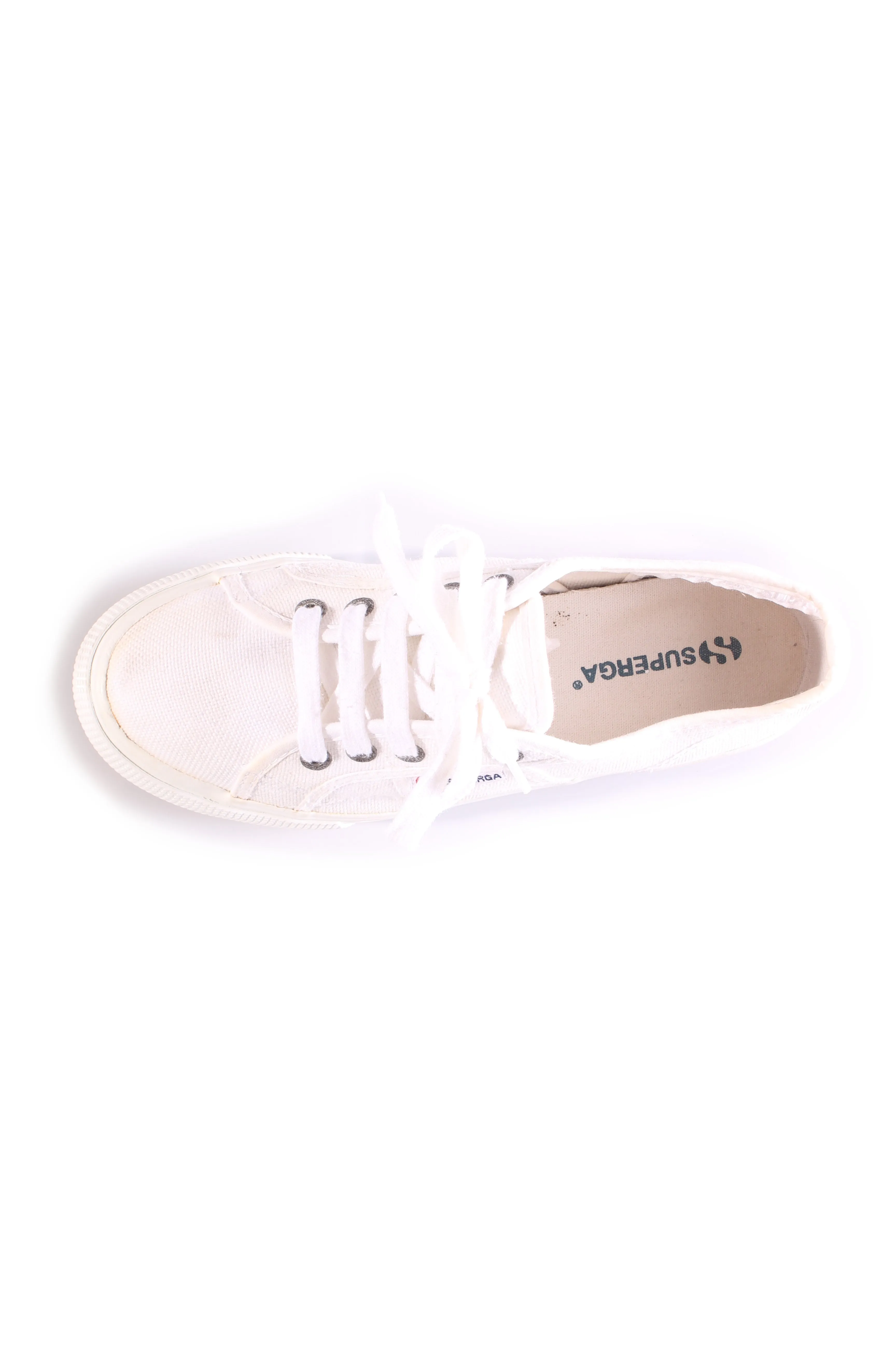SUPERGA - Platform canvas sneakers! 38