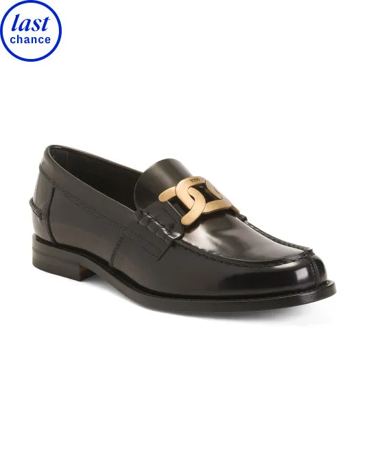TOD'S Men's Made In Italy Leather Drivers