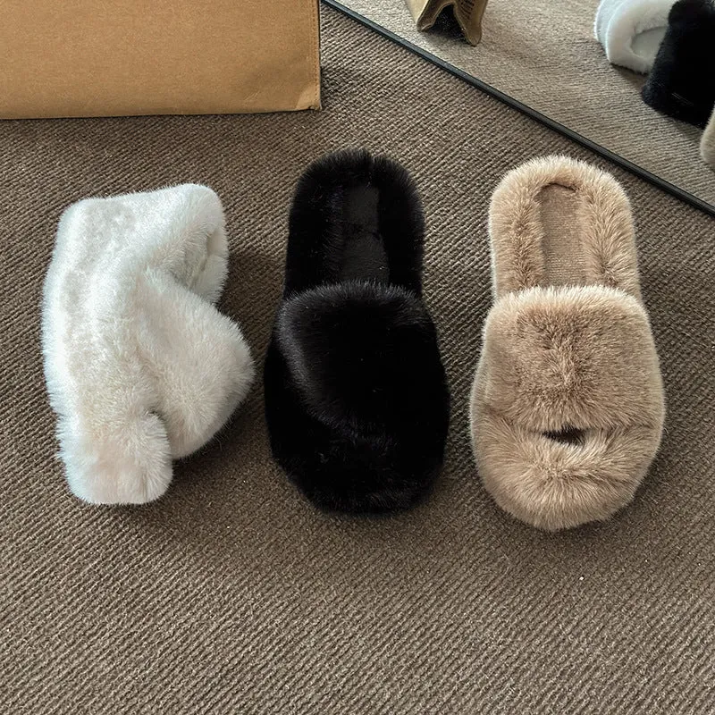 Trendy Chic Cozy Plush Stylish Warm Comfortable Chunky Soft Fashionable Durable Shoes