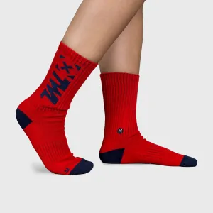 TWL - EVERYDAY CORE SOCKS - ARTISAN RED/INDIGO
