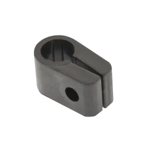 Unicrimp QC7 17.8mm Cable Cleats - Black (Pack 100)