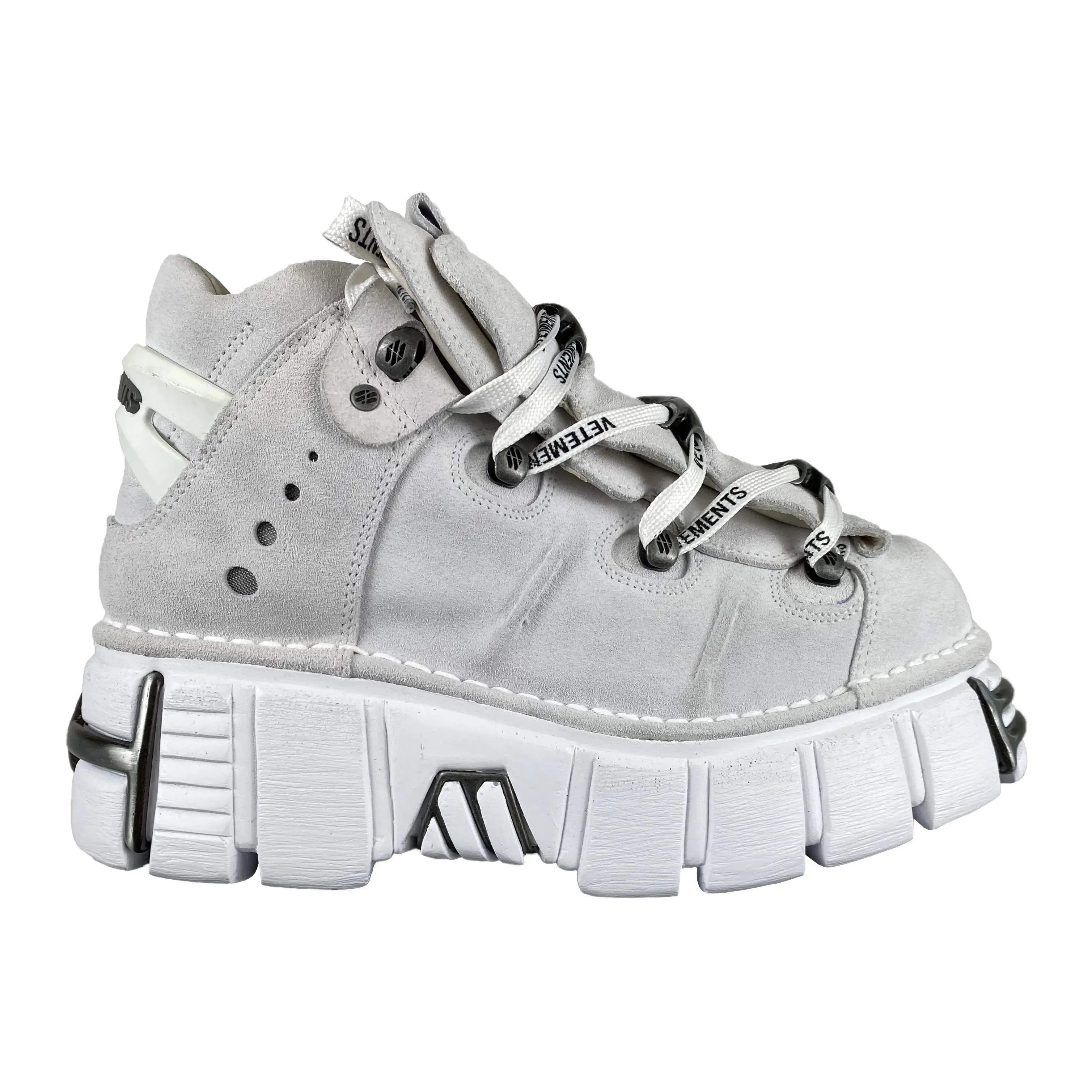 VETEMENTS × NEW ROCK PLATFORM SNEAKERS