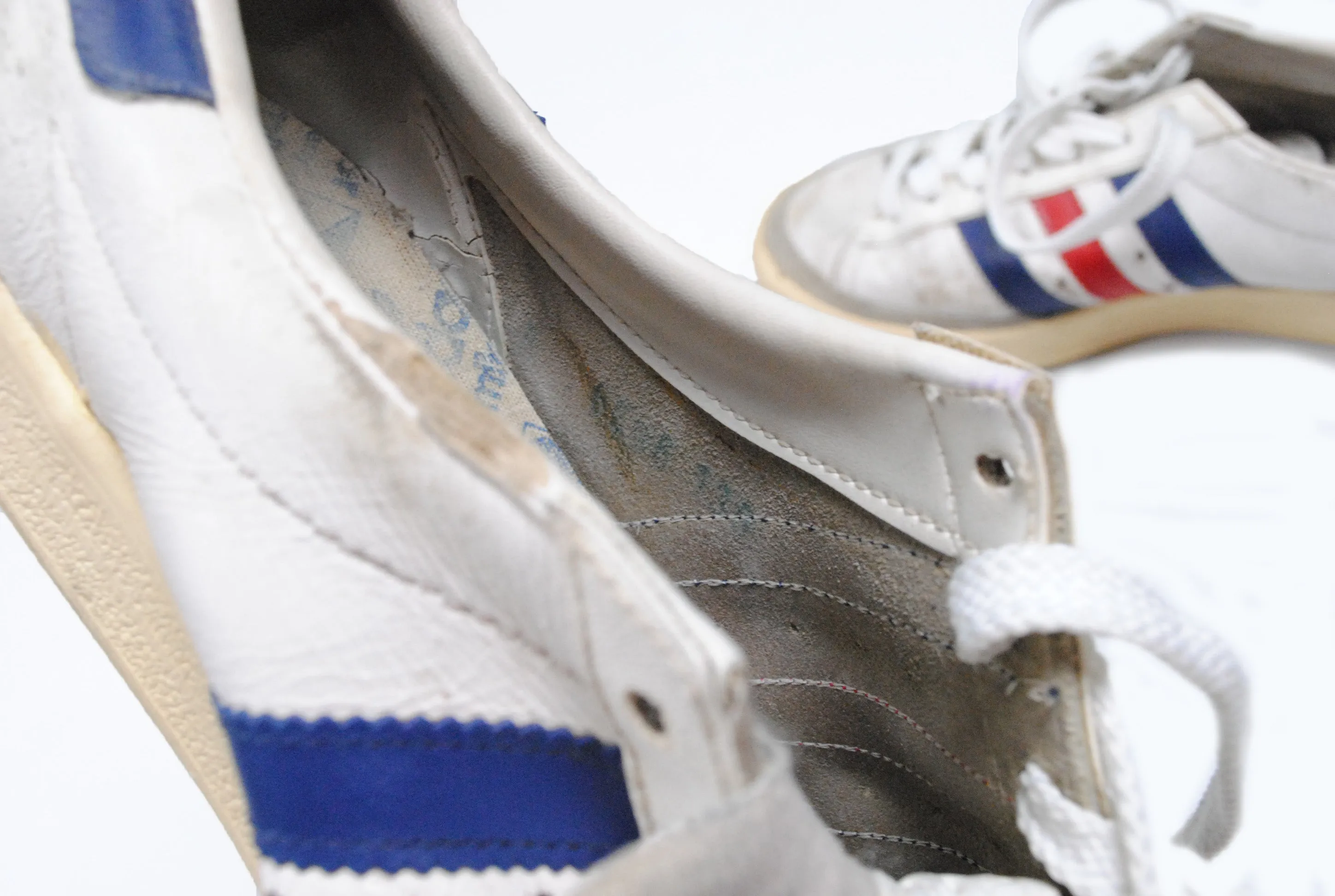 Vintage Adidas Davis Cup Sneakers 80s made in Yugoslavia UK8