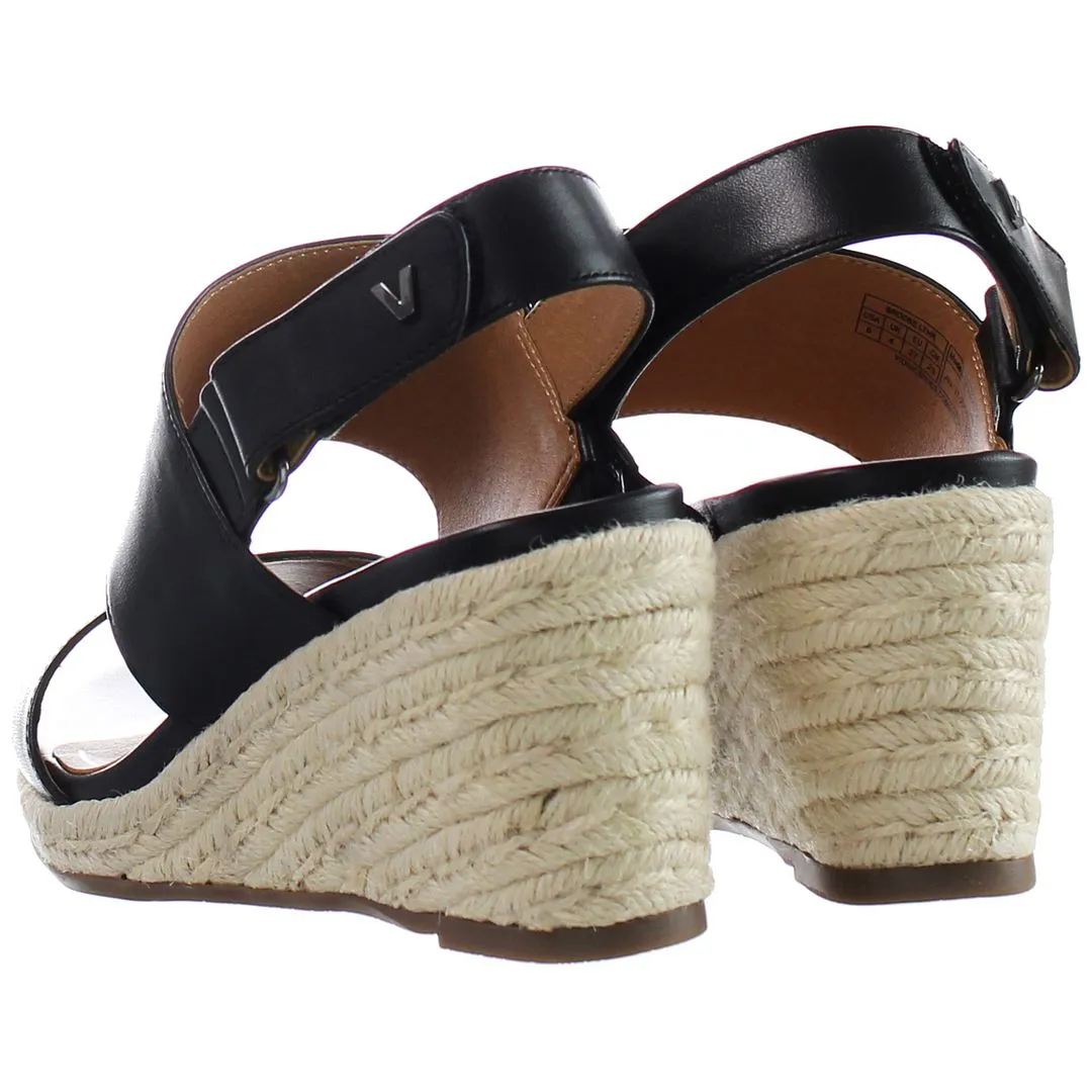 Vionic Brooke Womens Black Wedges