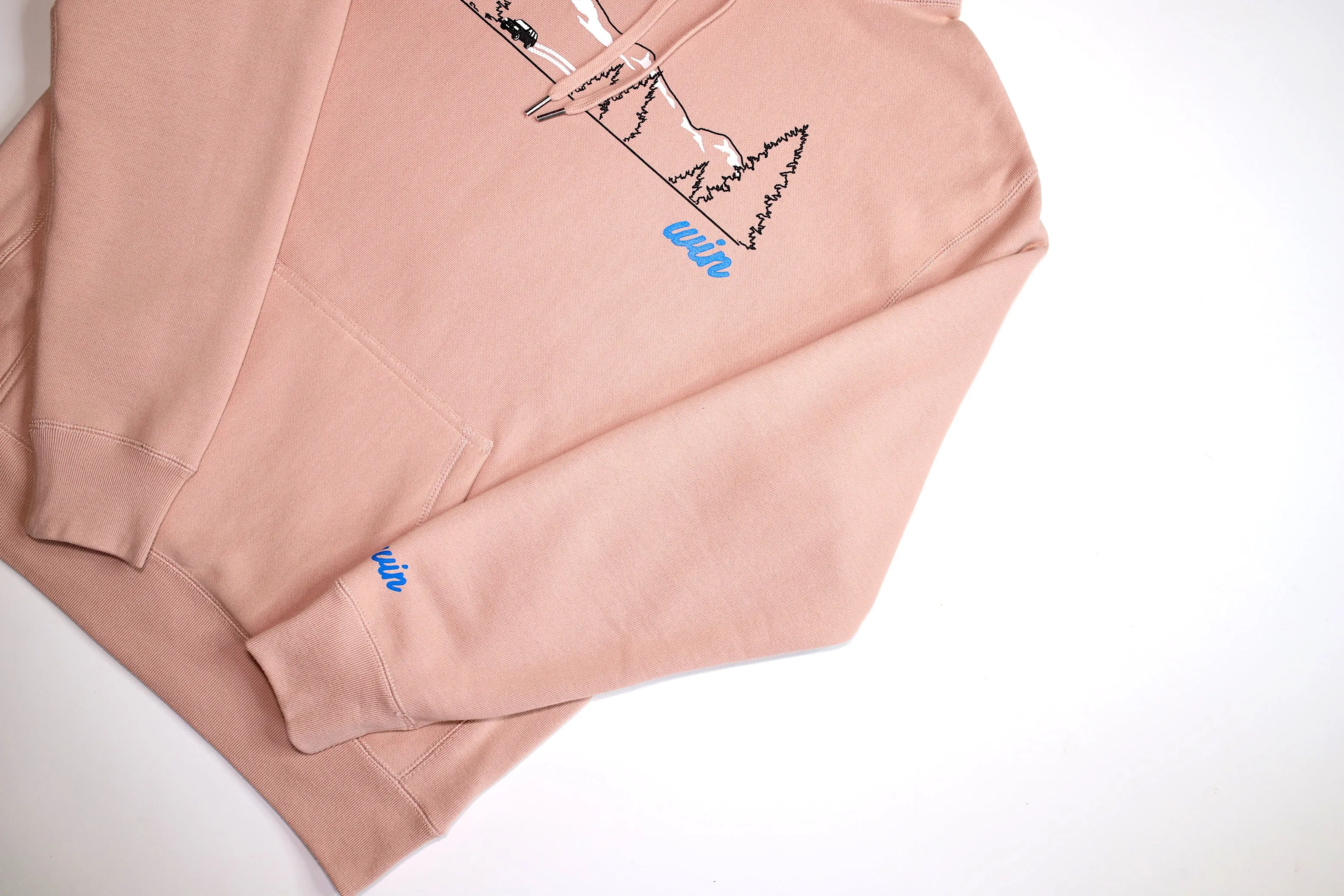Win "Souvenir" Hoodie in Rosé