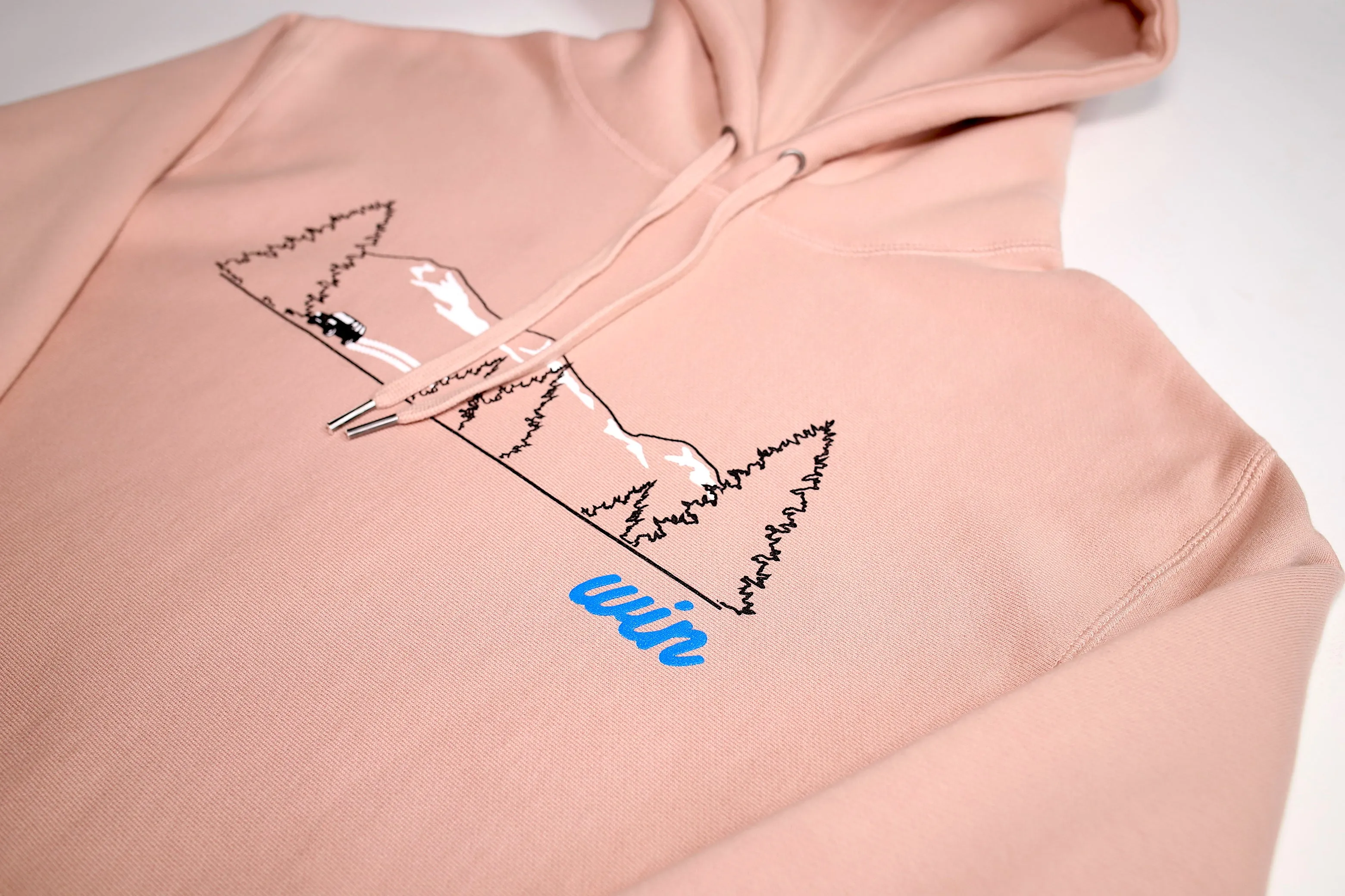 Win "Souvenir" Hoodie in Rosé