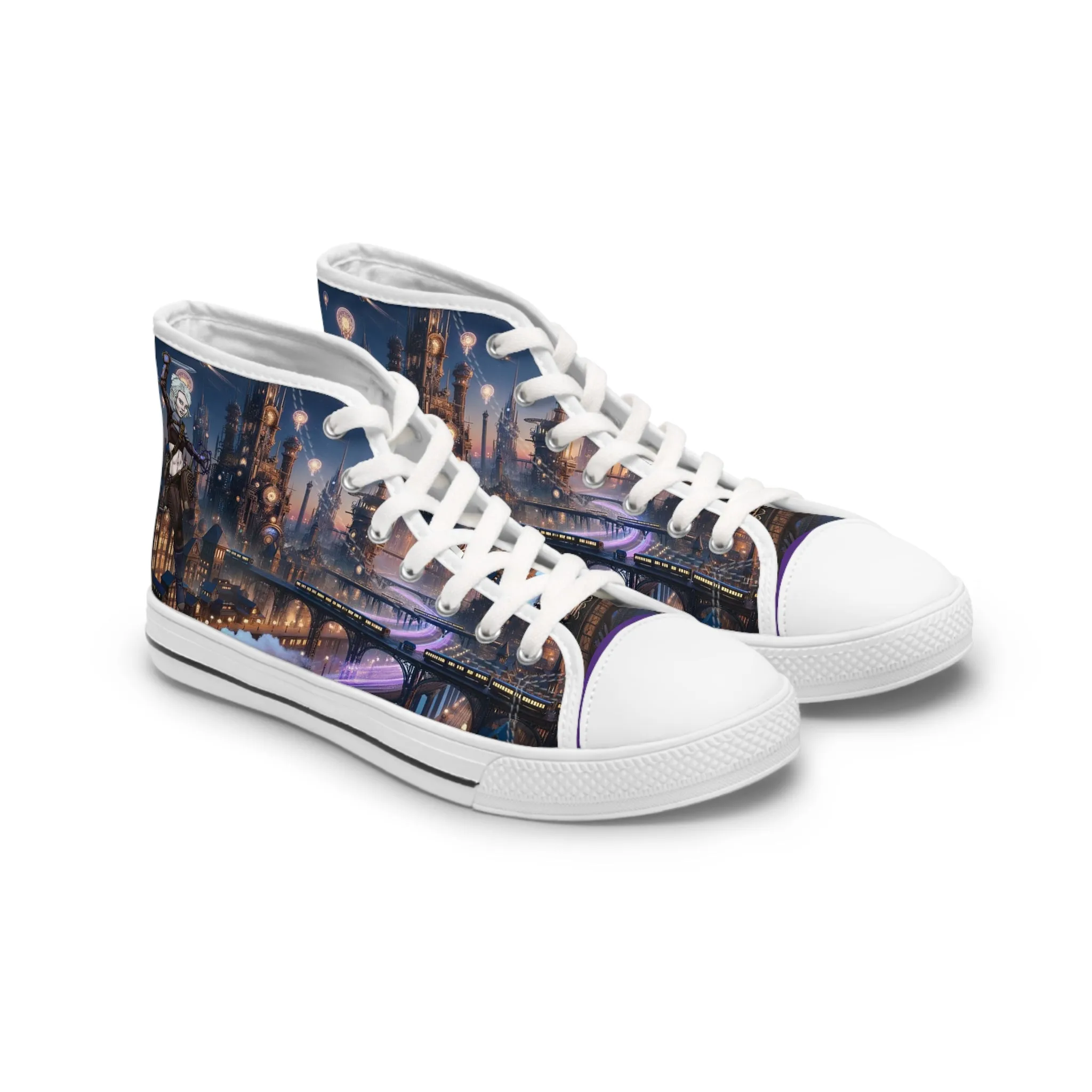 Women's High Top Sneakers- Saerys