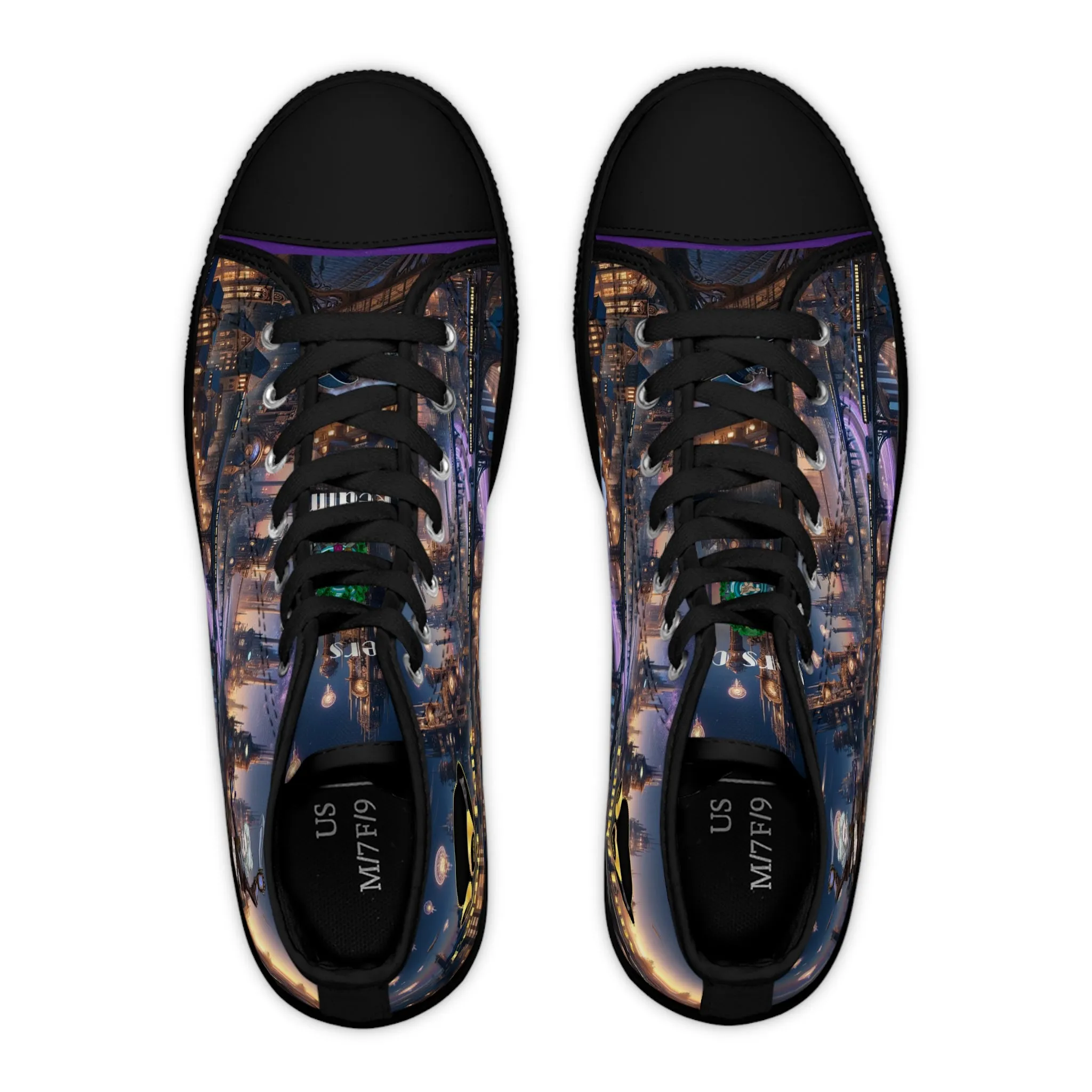 Women's High Top Sneakers- Saerys