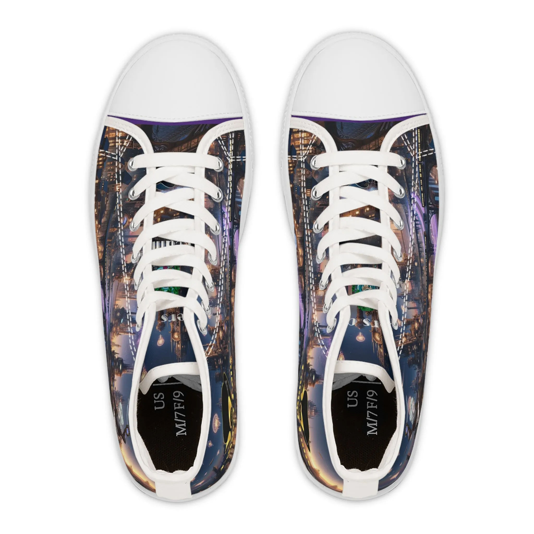 Women's High Top Sneakers- Saerys