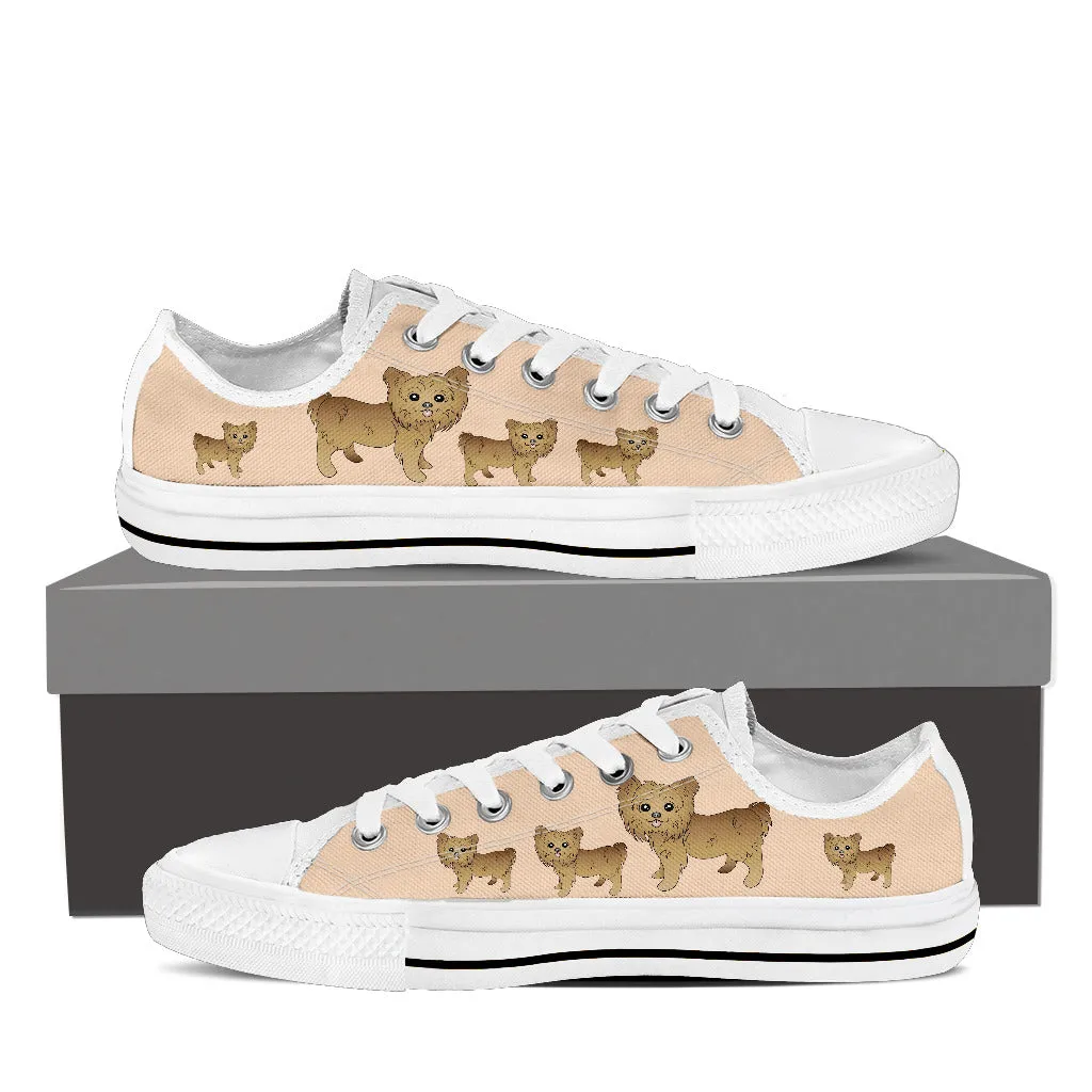 Yorkie 2 Canvas Shoes